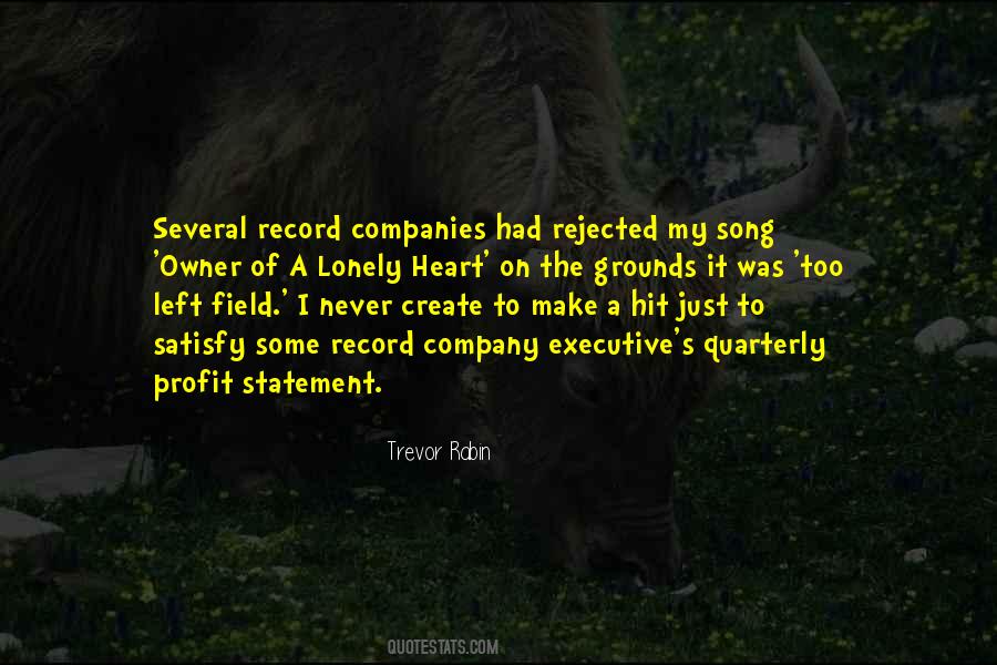 Quotes About Record Companies #787529