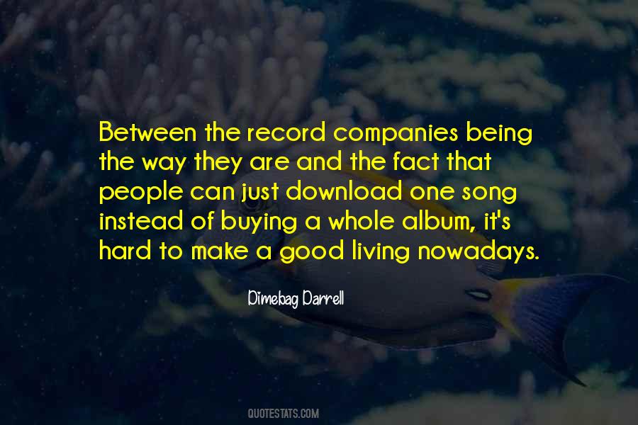 Quotes About Record Companies #936339