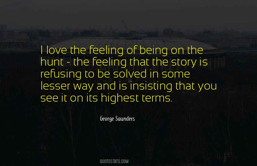 Feeling That Quotes #1694990