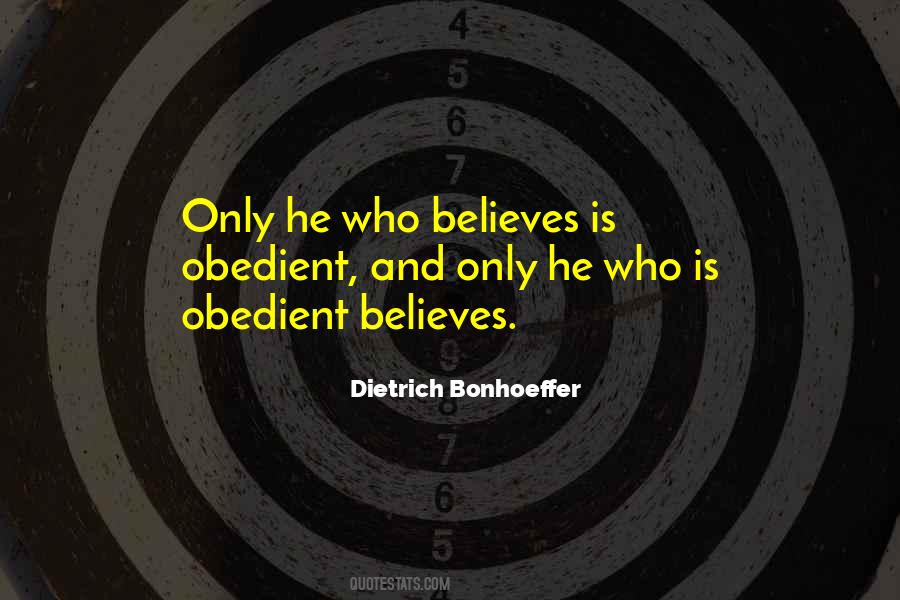 Quotes About Obedient #1078290