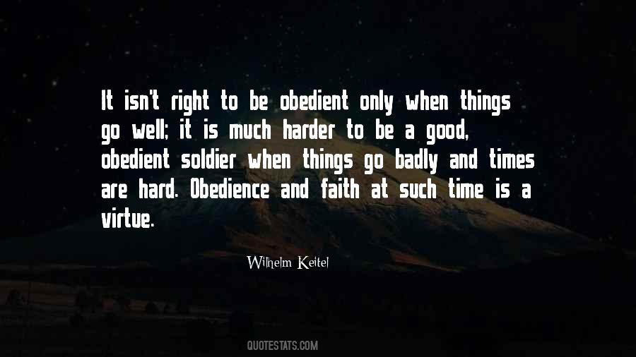 Quotes About Obedient #1661205