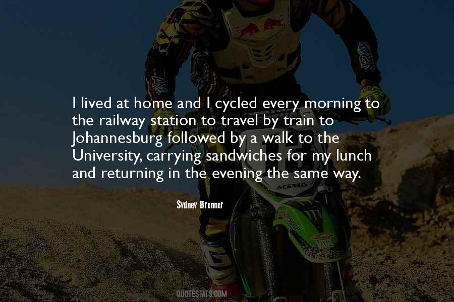 Quotes About Evening Walk #443824