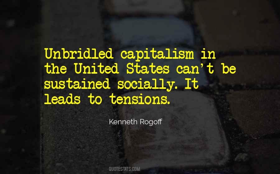 Unbridled Capitalism Quotes #363446