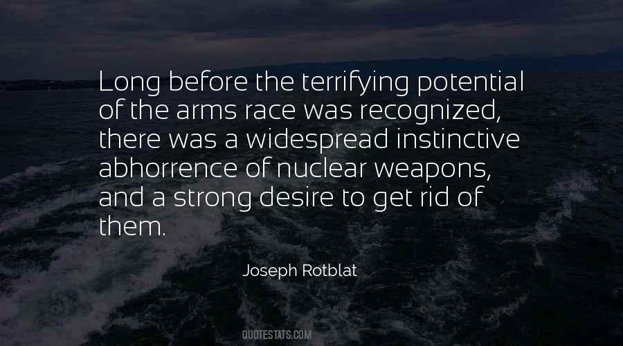 Quotes About Nuclear Weapons #13613