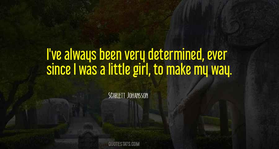 Quotes About Determined #598424