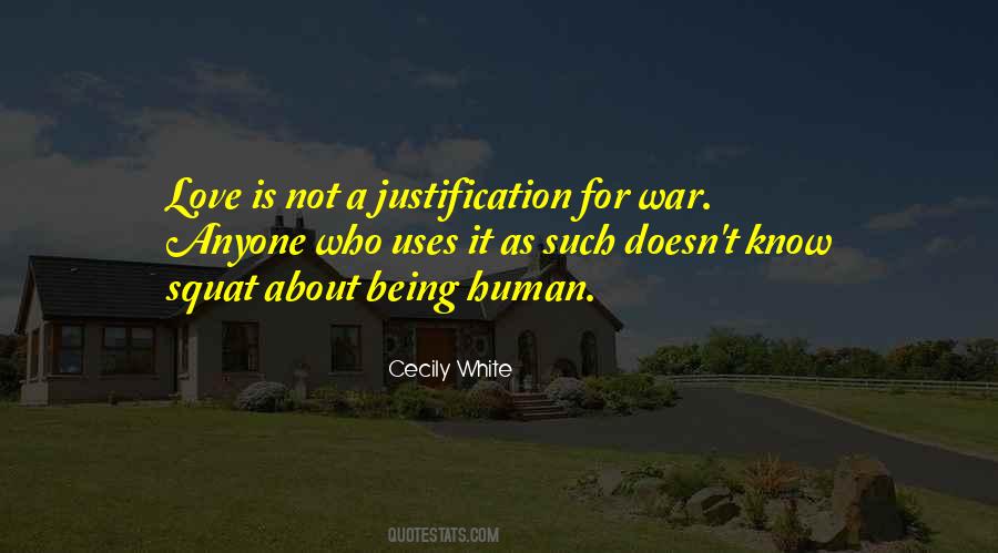 Quotes About Justification #1178789