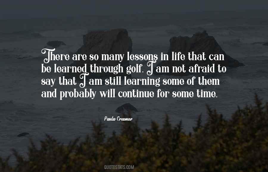 Quotes About Lessons #1601524