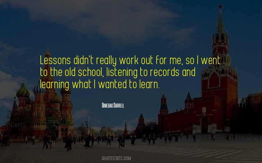 Quotes About Lessons #1663019