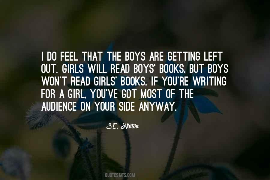 Feel Left Out Quotes #1810641