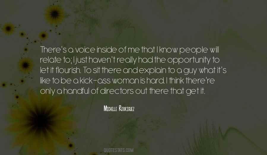 Quotes About A Woman's Voice #1130224