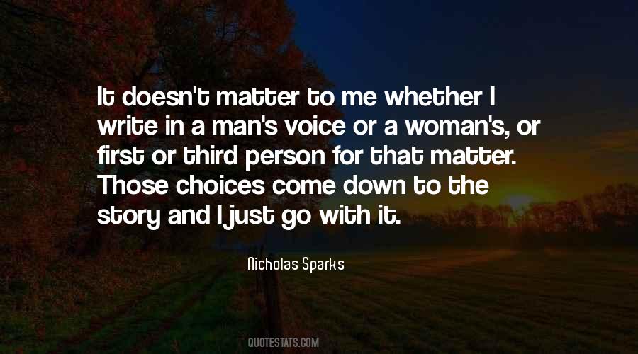 Quotes About A Woman's Voice #1204376