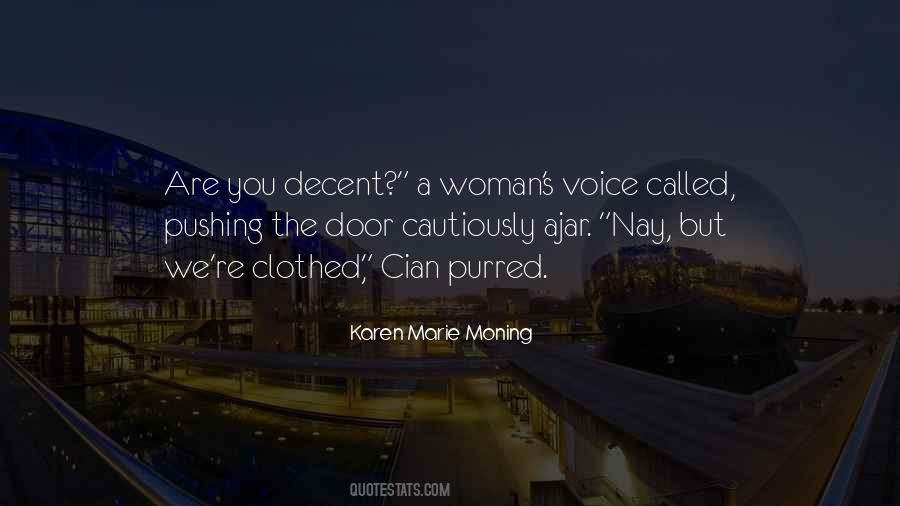 Quotes About A Woman's Voice #518598