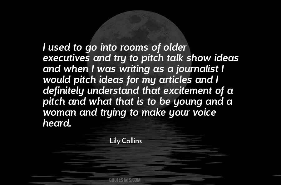 Quotes About A Woman's Voice #868394