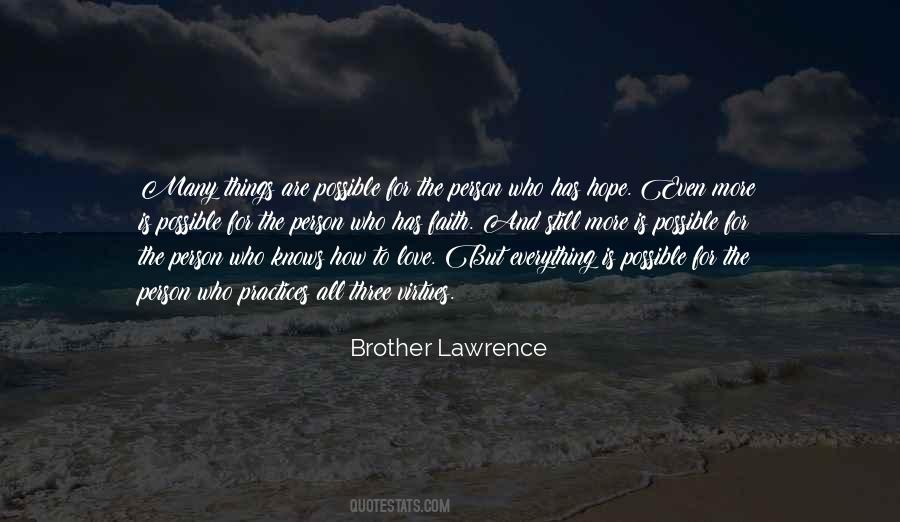 Quotes About Faith Hope And Love #127812