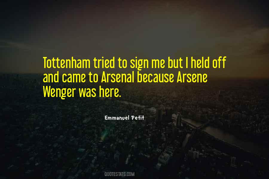 Quotes About Wenger #914007