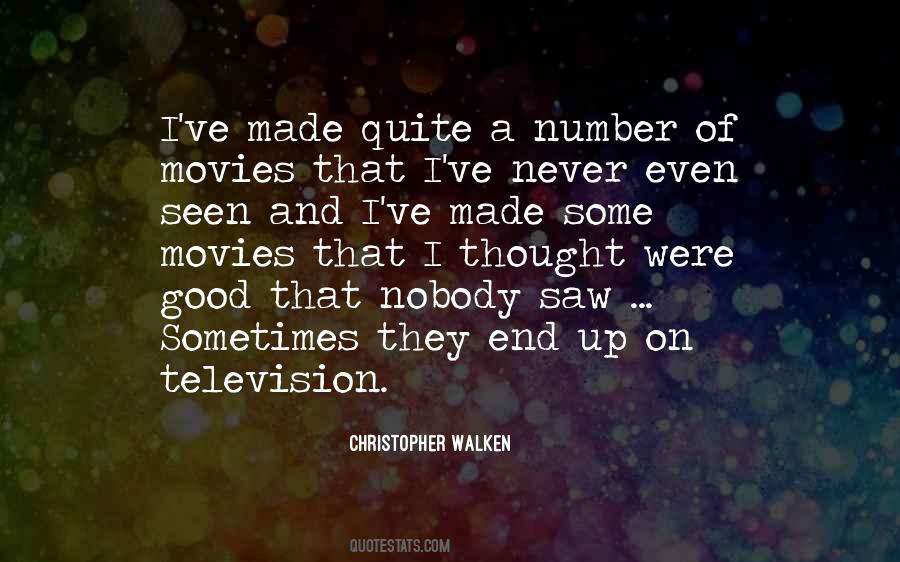 Television And Movies Quotes #810878