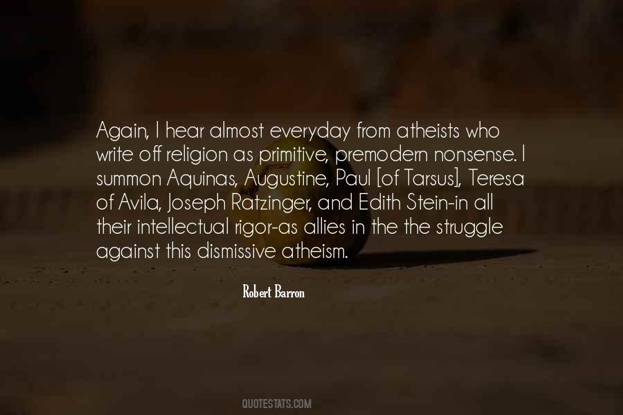 Quotes About Against Atheism #1745962