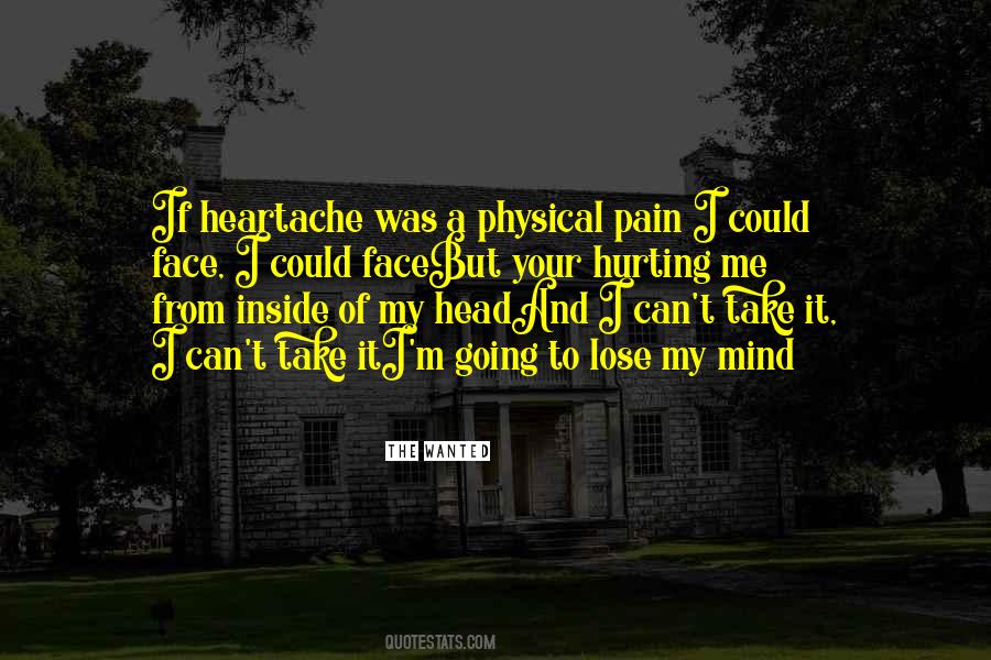 Quotes About Hurting Inside #1589484