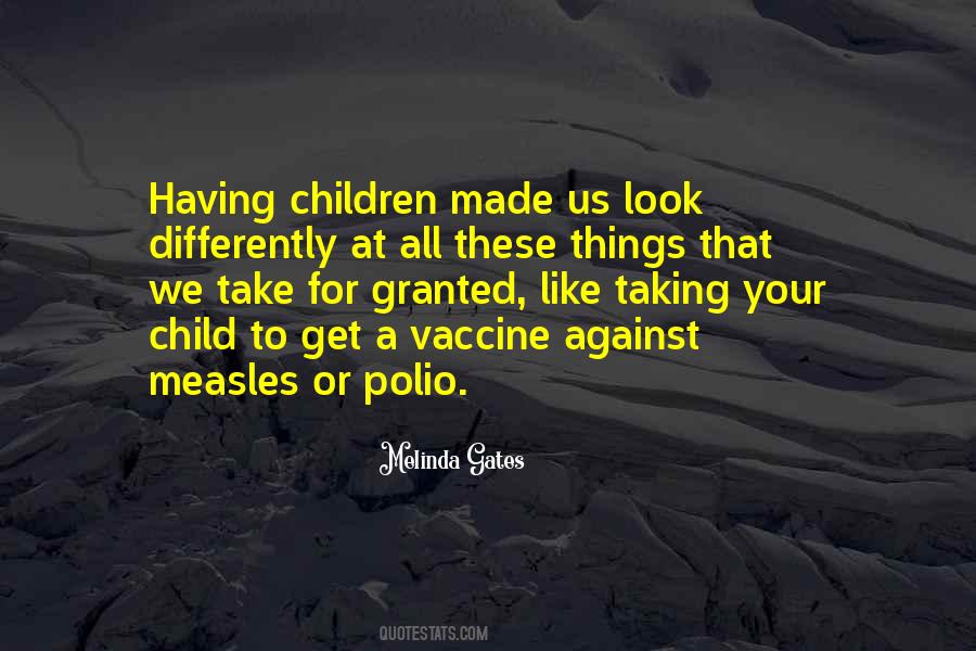 Measles Vaccine Quotes #1839083