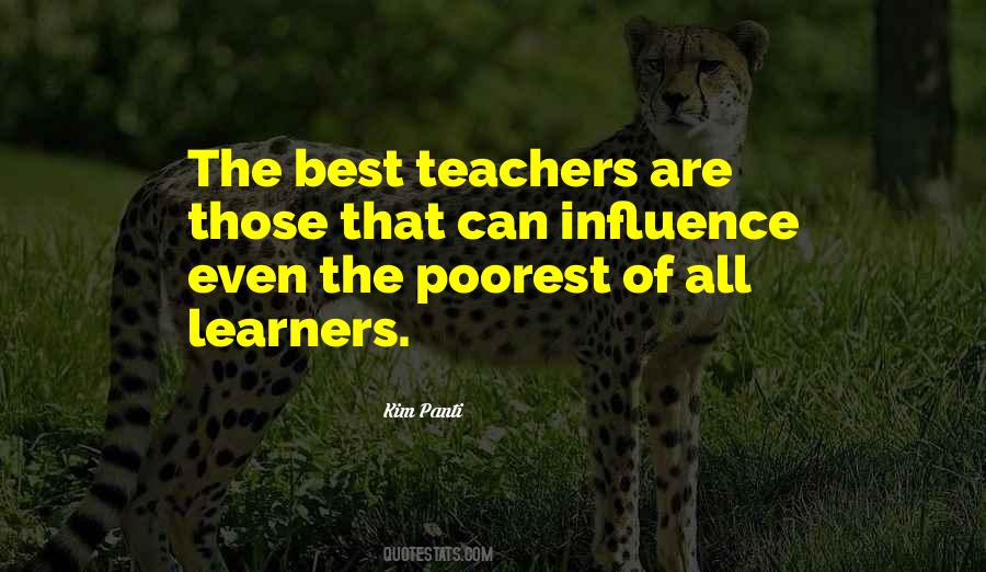 Quotes About The Influence Of Teachers #248399