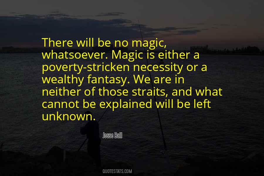 Quotes About Fantasy And Magic #122765