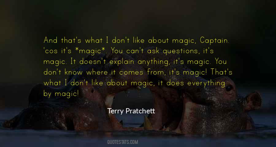 Quotes About Fantasy And Magic #573155