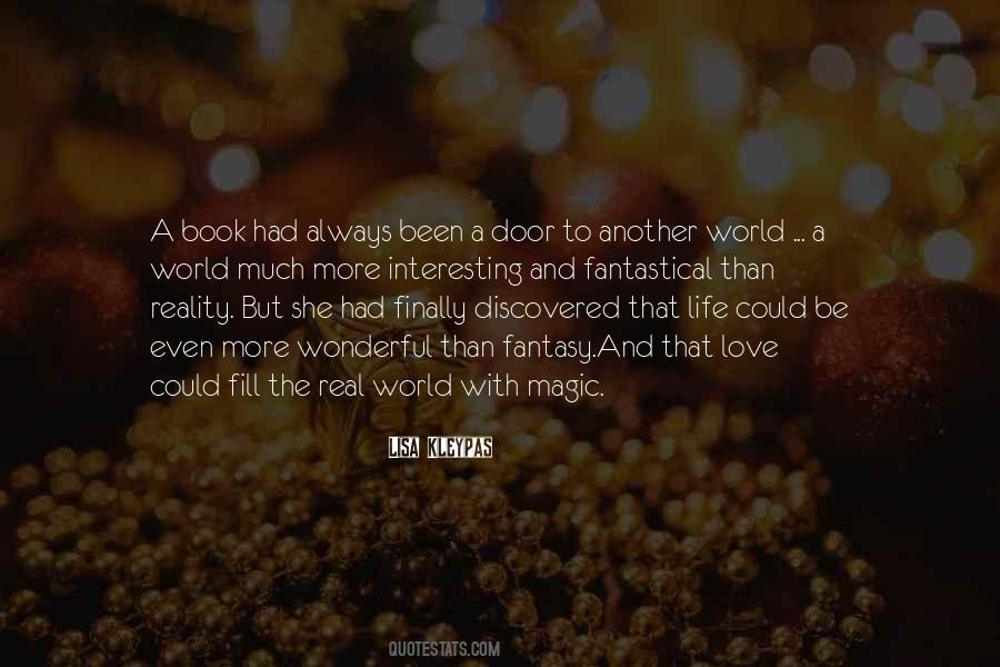 Quotes About Fantasy And Magic #99662