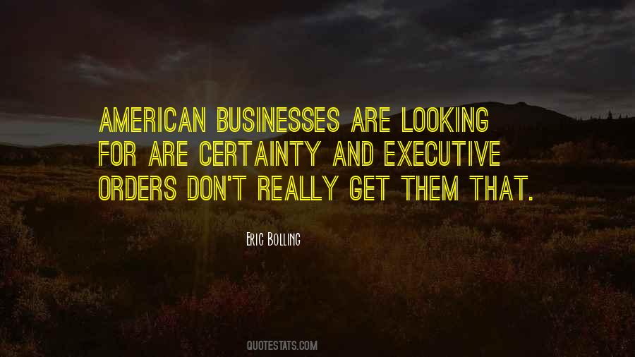 Business Executive Quotes #803401