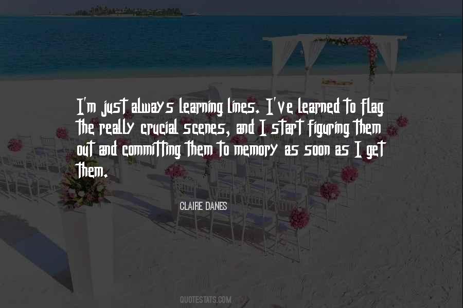 Quotes About Memory And Learning #722887