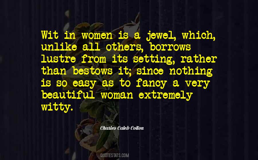 Witty Women Quotes #1397496