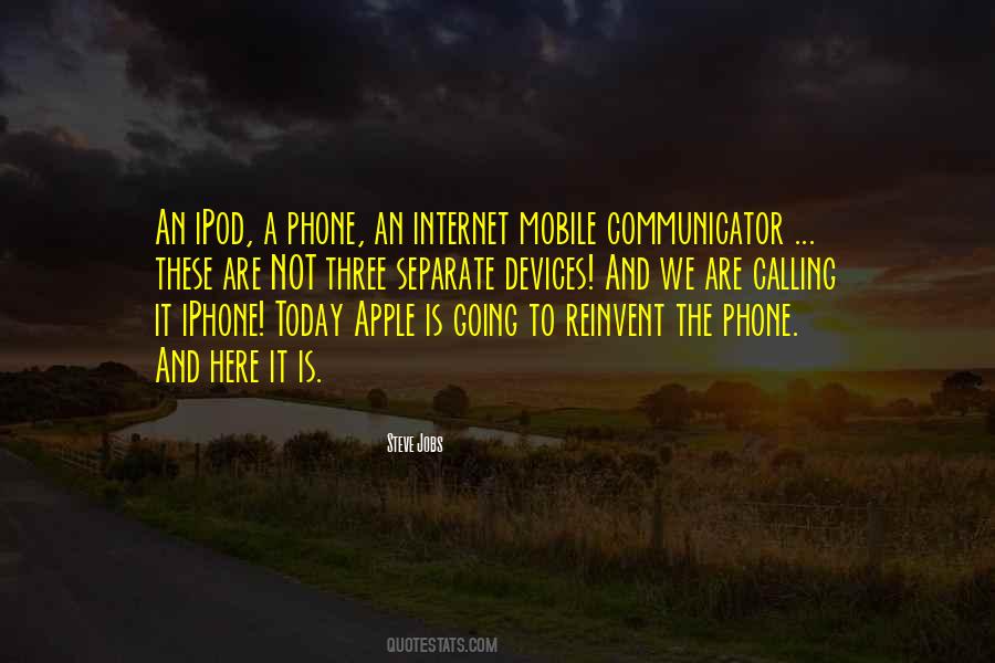 Quotes About Apple Iphone #309305