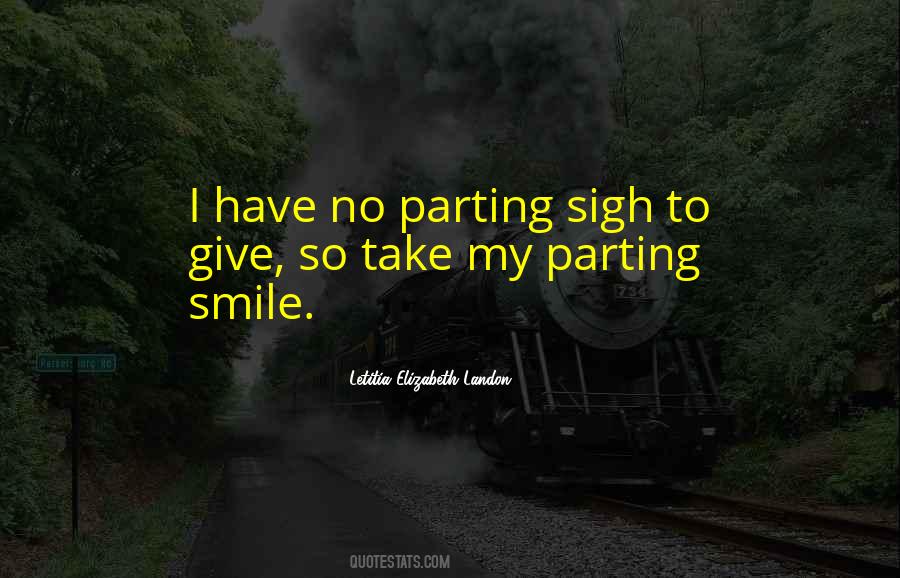 Quotes About Parting #1132977