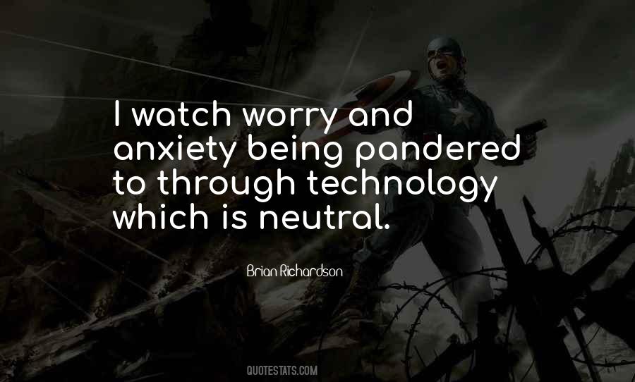 Quotes About Anxiety And Worry #1052319