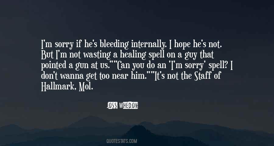 Molly Hayes Quotes #1428989