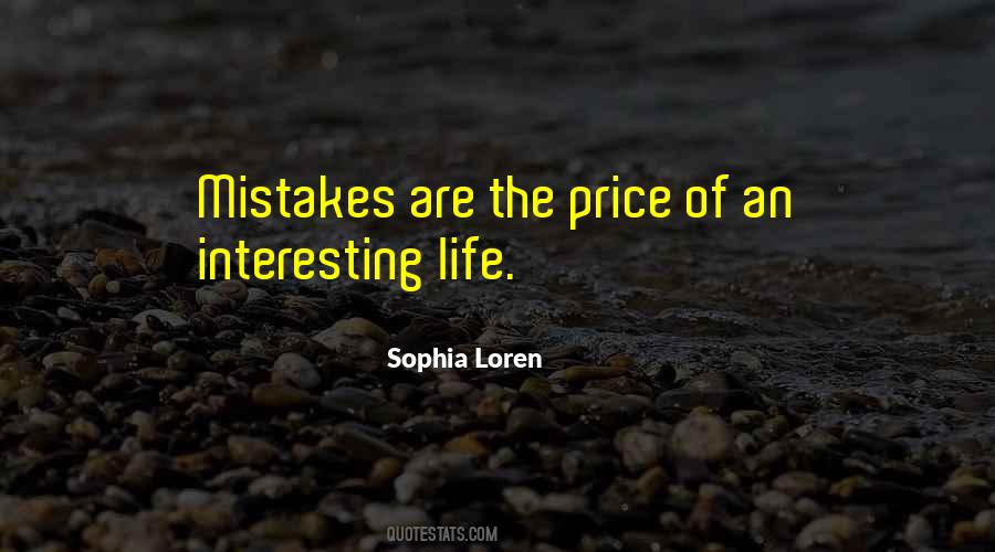 Price Of Life Quotes #588434
