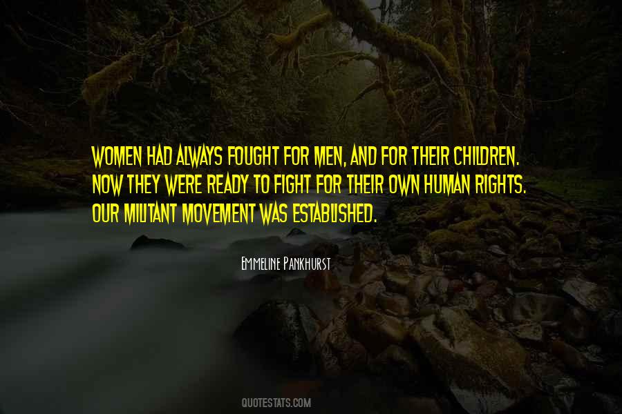 Quotes About Women's Rights Movement #1509124