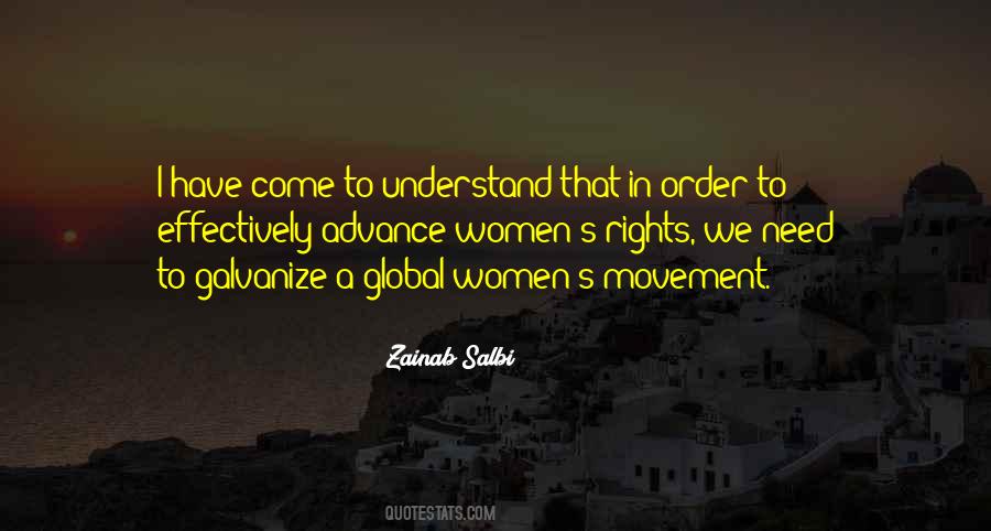 Quotes About Women's Rights Movement #1643858