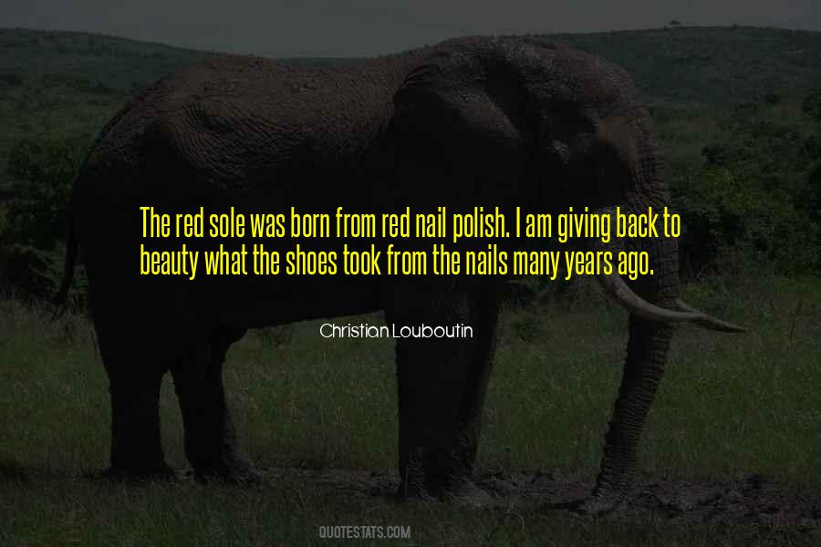 Quotes About Red Nails #1708195