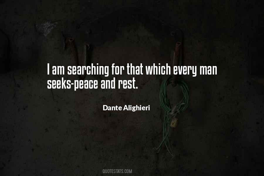 Quotes About Searching For Peace #1311096