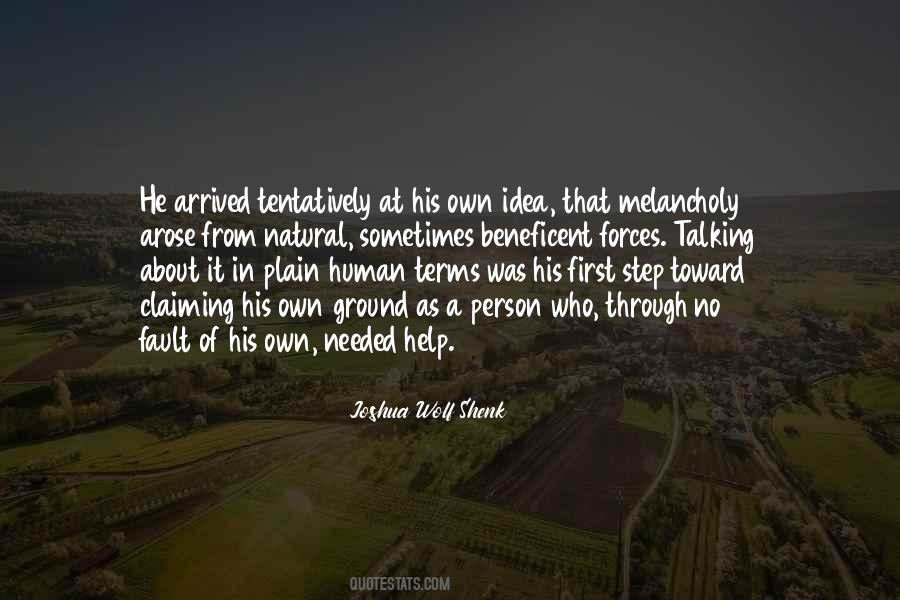 First Person I Think About Quotes #62214