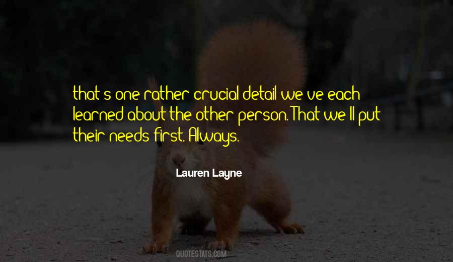 First Person I Think About Quotes #720745