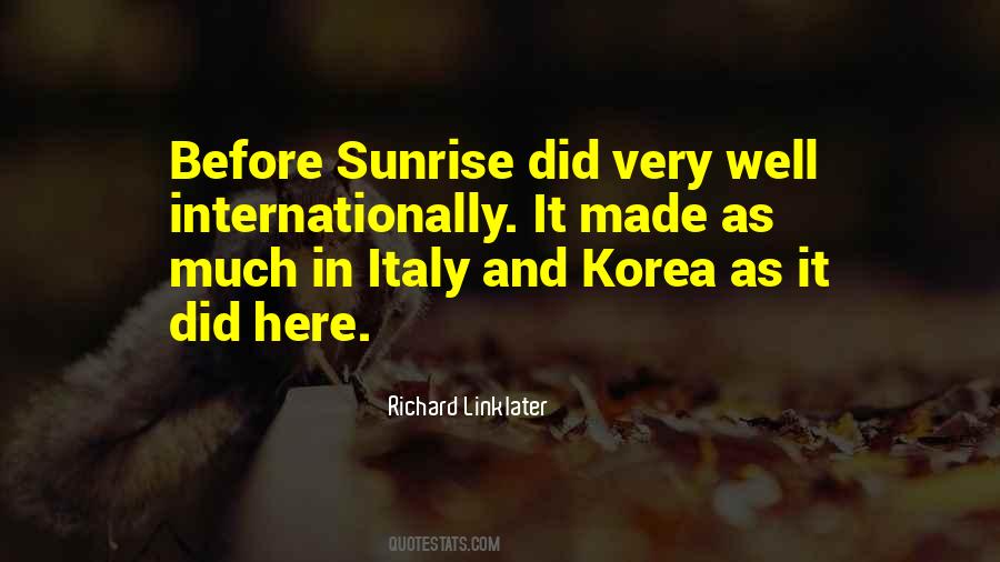 Quotes About Sunrise #1411051