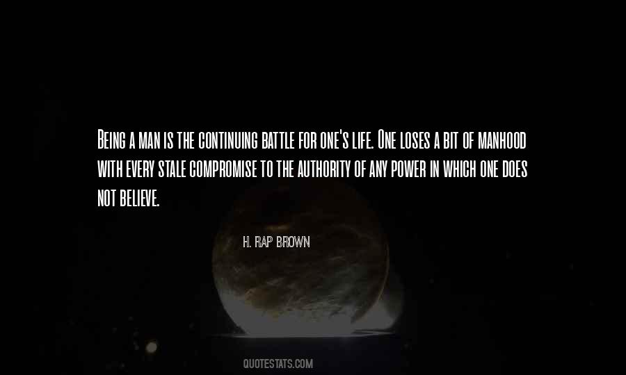 Quotes About The Battle Of Life #200019