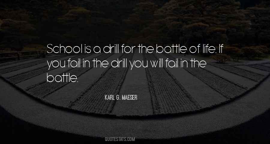 Quotes About The Battle Of Life #232163
