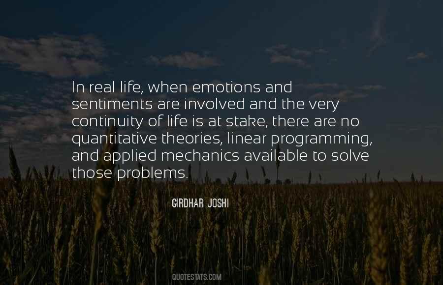 Quotes About Linear Programming #2817