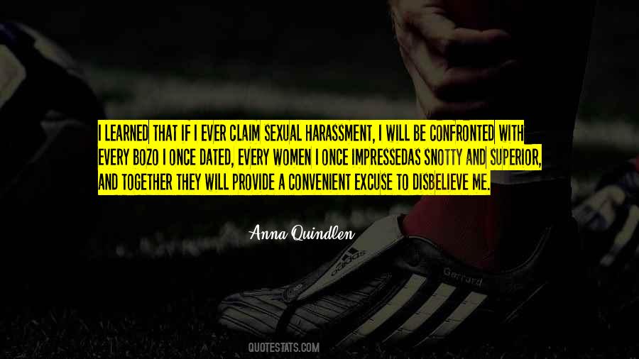 Quotes About Sexual Harassment #1723936