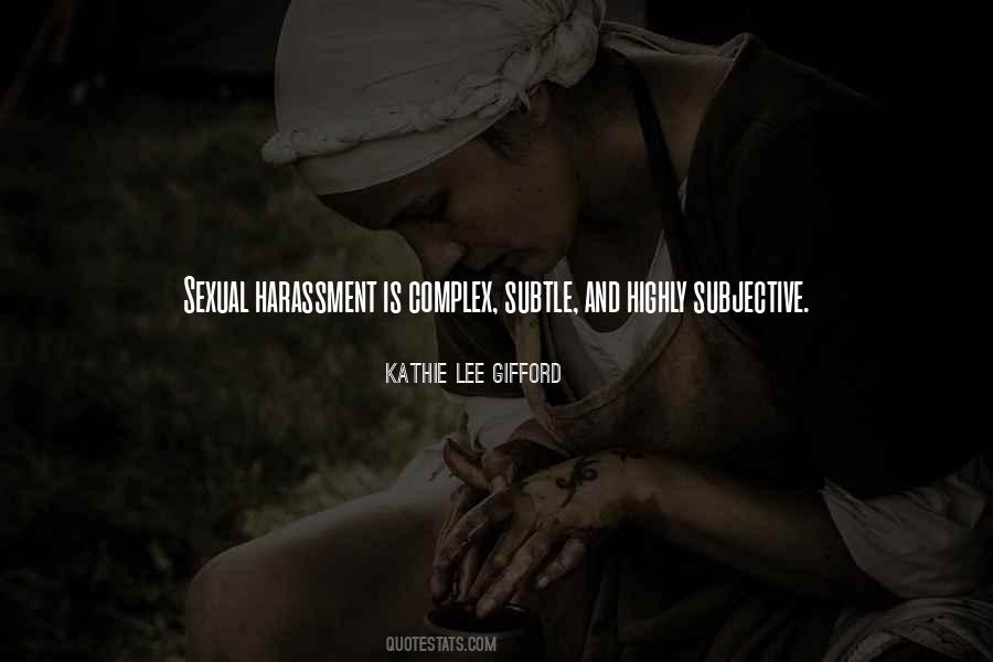 Quotes About Sexual Harassment #446417