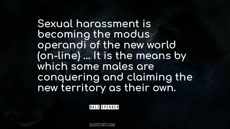 Quotes About Sexual Harassment #458679