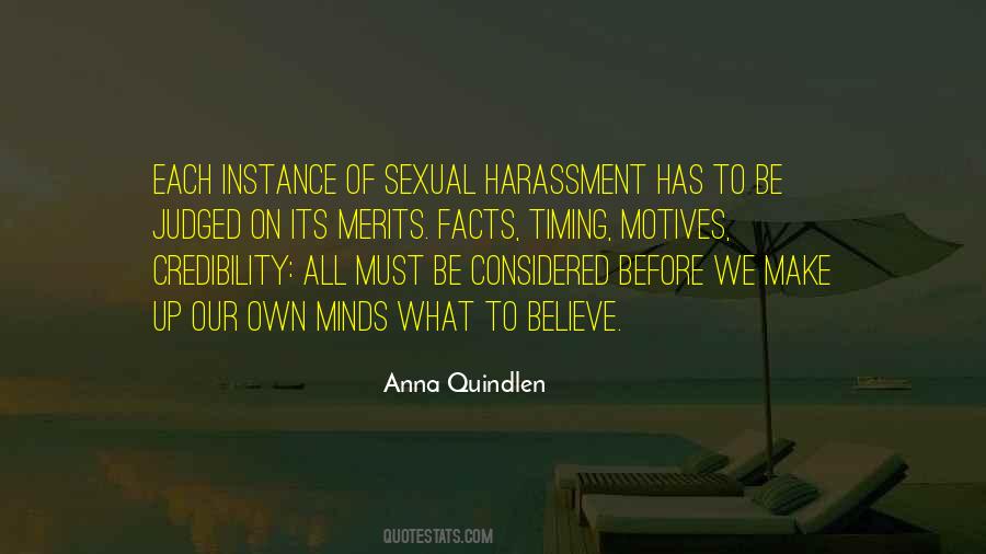 Quotes About Sexual Harassment #8968