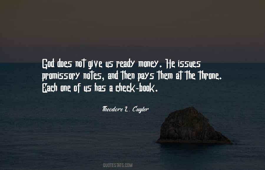 Money Issues Quotes #1011072